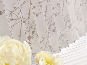 Closeup of collina blind