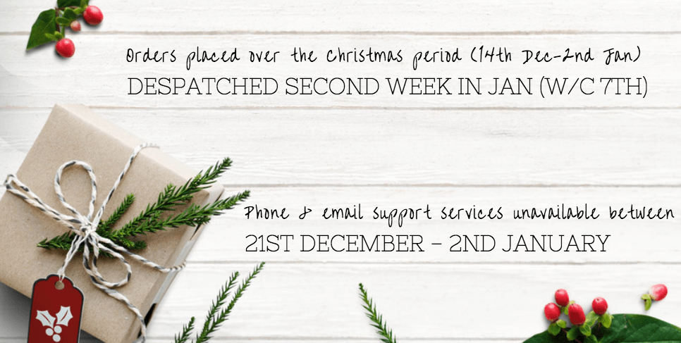 Christmas hours graphic