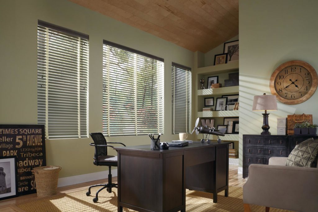 Black Venetian Blind