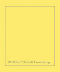 illuminating yellow colour