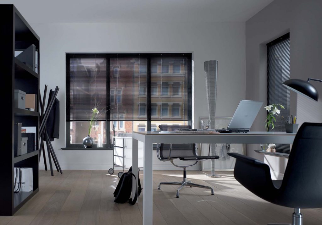 Black Aluminium Blinds Your Blinds Direct