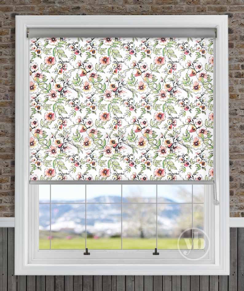 HERO Wildflower_Porcelain SensesRoller Blind