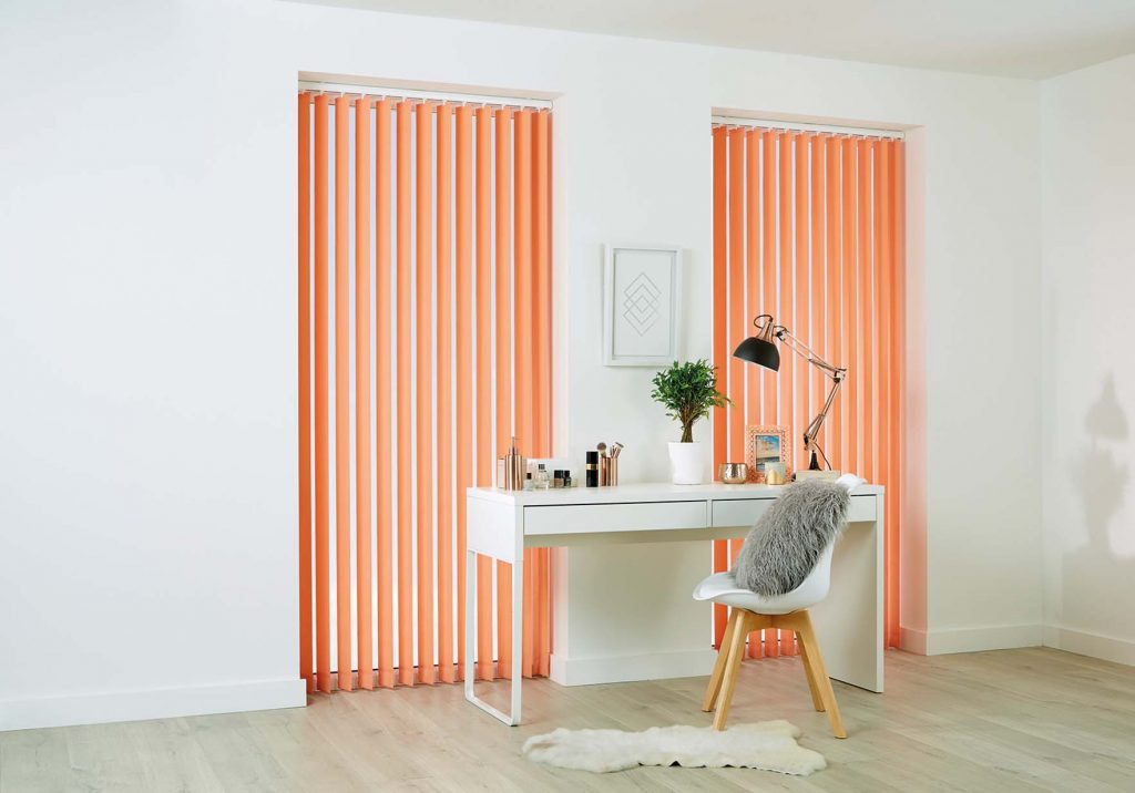 Orange Vertical Blinds Your Blinds Direct