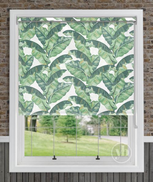 Palm Leaf roller blind +CS