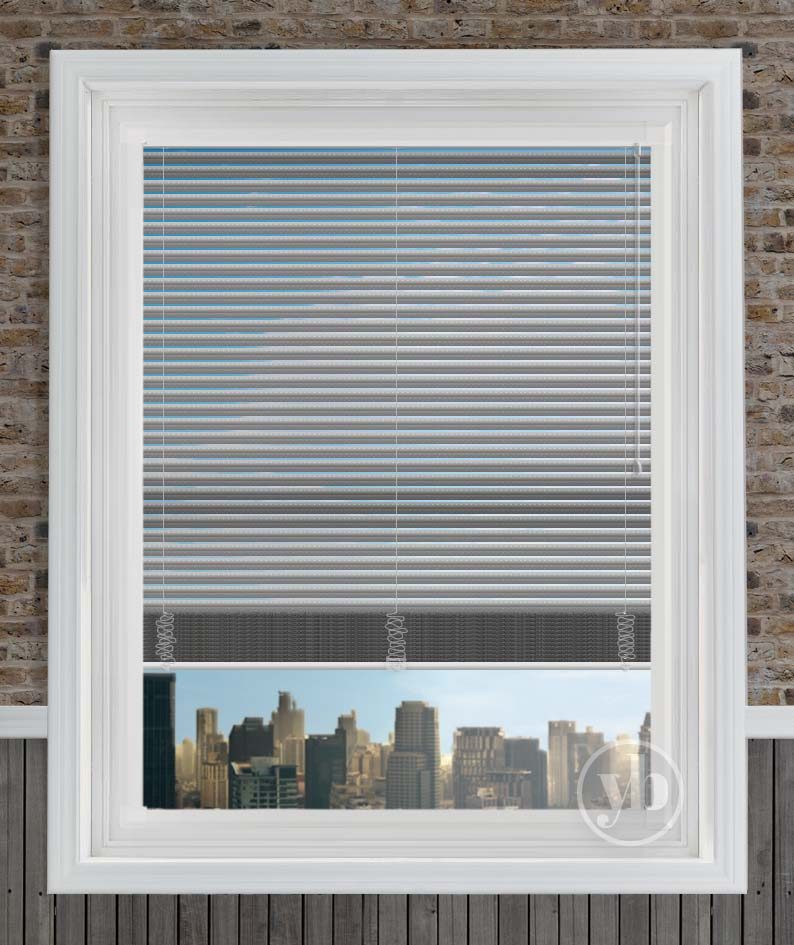 1.HERO Sterling Perforated 7010-3rds Venetian PF