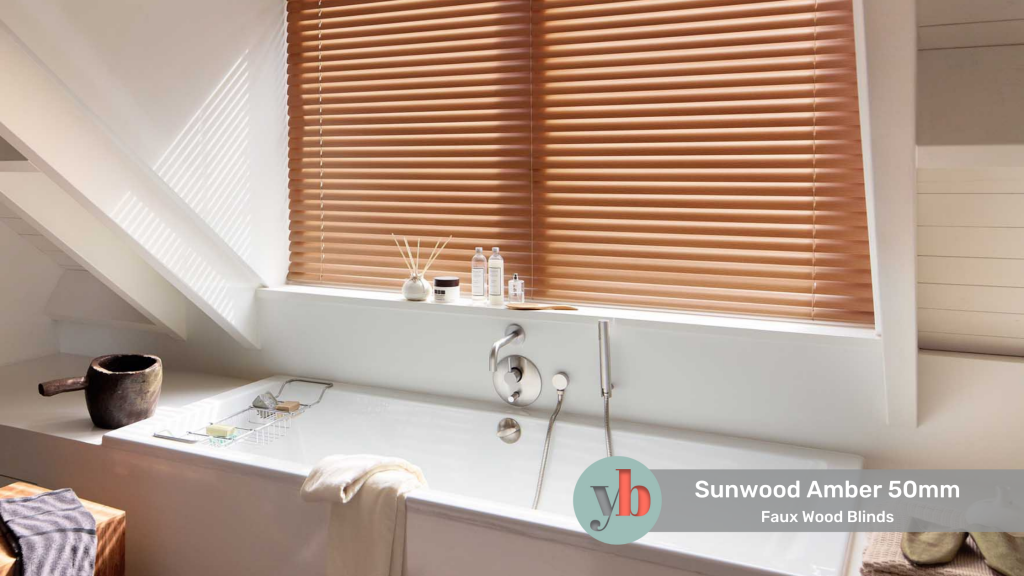 faux wood blinds