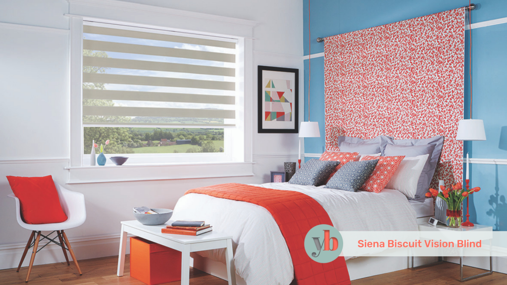 Vision blinds for large windows