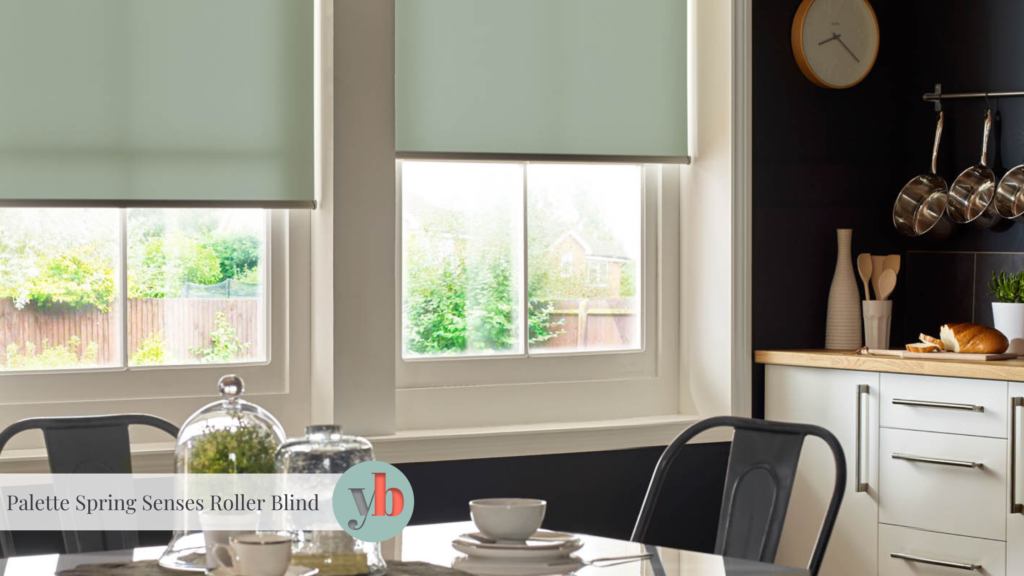 Blinds can help make the room look bigger